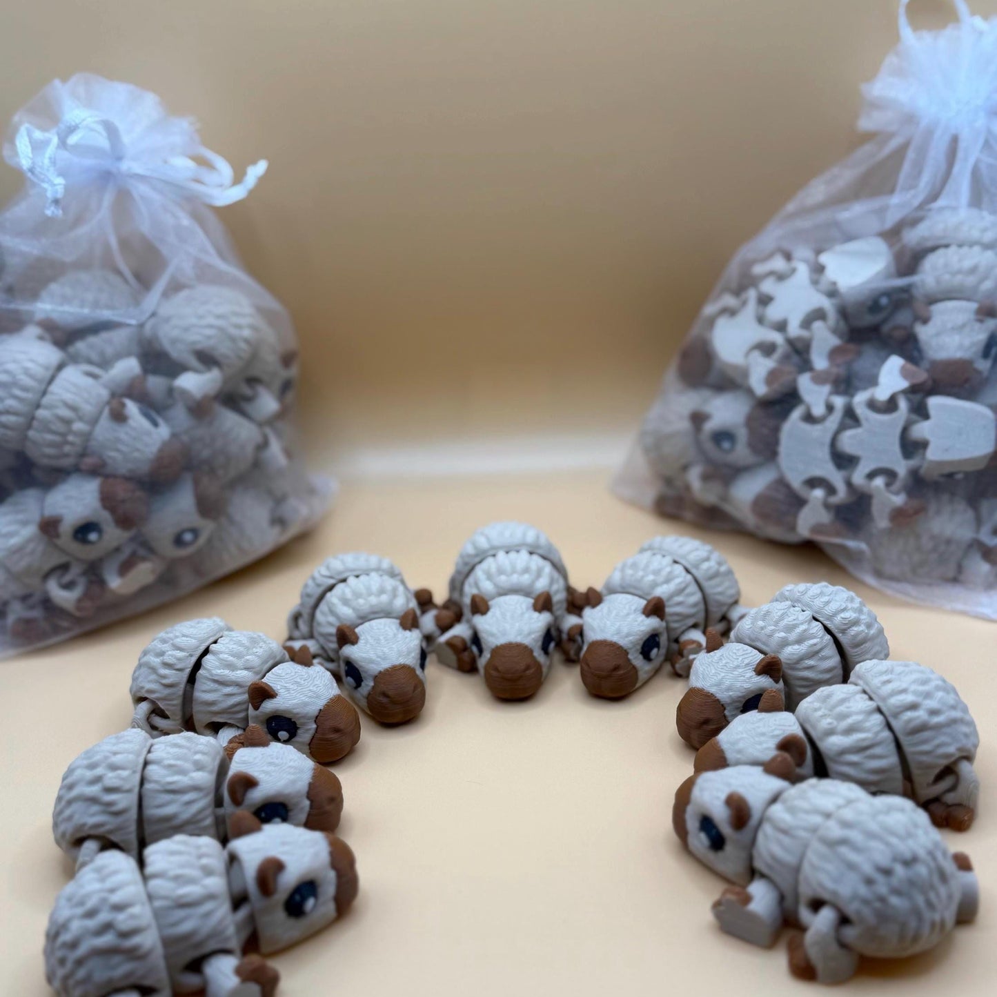 Capybaras | Party Favors | 3D Printed | Fidget Toy | Cute Capybara | Capybara Flexi Animal