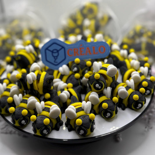 Bees | Buzz Buddies | 3D Printed | Cute Decor